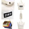 Edwin Tote Bag, Large Canvas, Bespoke Shoulder Bag, Box Logo,