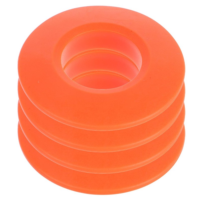 FOYTOKI Kayak Drip Rings 4Pcs Waterproof Sealing Rings 2.28In Lightweight