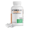 Bronson Vitamina K2 Mk-7 100 Mcg No Ogm 120 Cápsulas