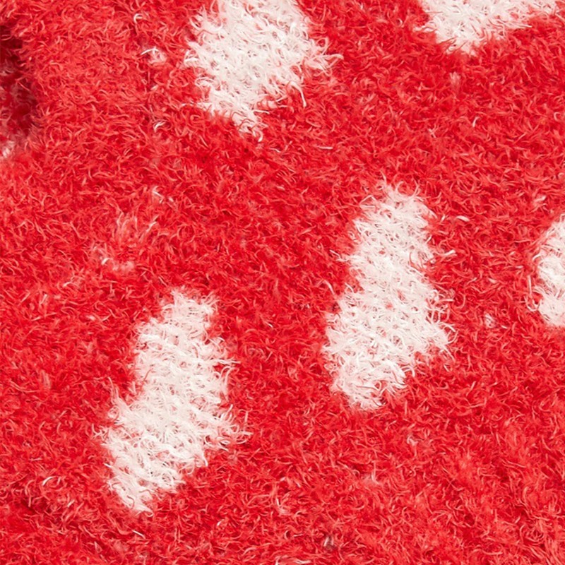 Jecikelon Cute Heart Dog Sweater Soft Mohair Knit Puppy Clothes