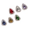 30pcs Sew On Rhinestones 6 Colors DIY Handcraft Glass Rhinestone