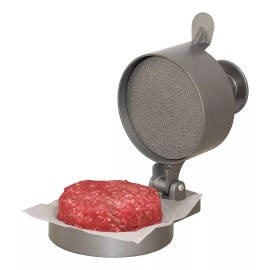 Western Prensa Weston Para Carne De Hamburguesa Aluminio 4 1/2p Color Gris