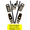 RacersProQuip 1.3 Ratio ROCKER ARMS Predator Honda 196-212-224cc 7800rpm Kit!