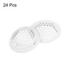 uxcell 24Pcs Air Vents Circular Flat Soffit Vent 50mm/2" Stainless