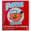POPEYE Candy STICKS 16g per box 48ct {Imported from Canada}