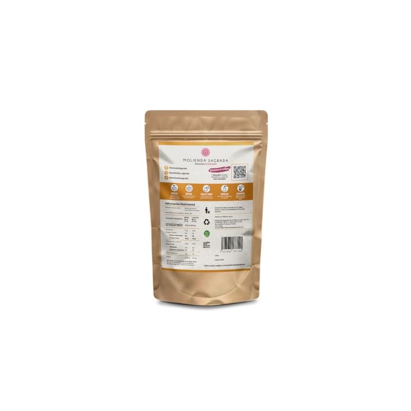 Molienda Sagrada Tisana Turmeric Jengibre/Infusión Herbal con toque Especiado 100