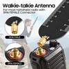 PDA435 Dipole Antenna 430-440MHz with SMA Male,10W Walkie-Talkie Ruler Antenna