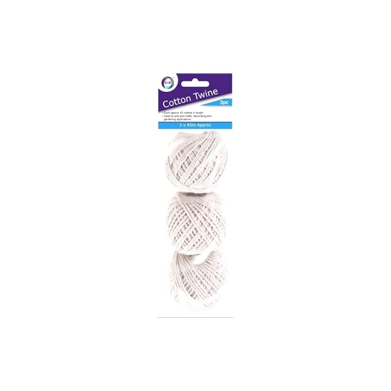 Happy Bees Bundle Cotton Twine 6 x 45 cm Gardening