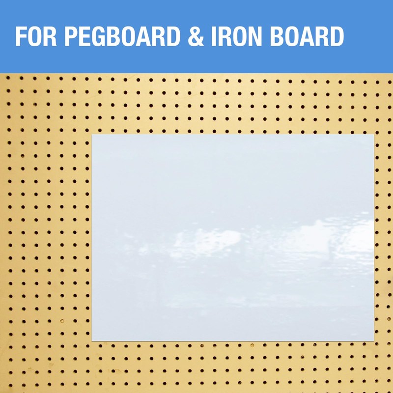 HOMiDEK Large Magnetic Backing Whiteboard: 36x48 Flexible Dry Erase Writting