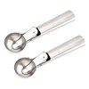SIPLIV Multi-functional Ice Cream Scoop Set of 2, Cookie Scoop