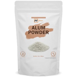 mGanna 100% Natural Alum Powder for Skin and Health Care 454 GMS / 1 LBS