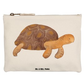 Mr. & Mrs. Panda XXL Cosmetics Bag Large Tortoise Marched White