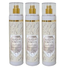 Bath and Body Work Always & Forever 3 Pack Fine Fragrance Mist Bundle - Full Size