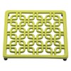 Old Dutch Square Deco Trivet, Oasis Green