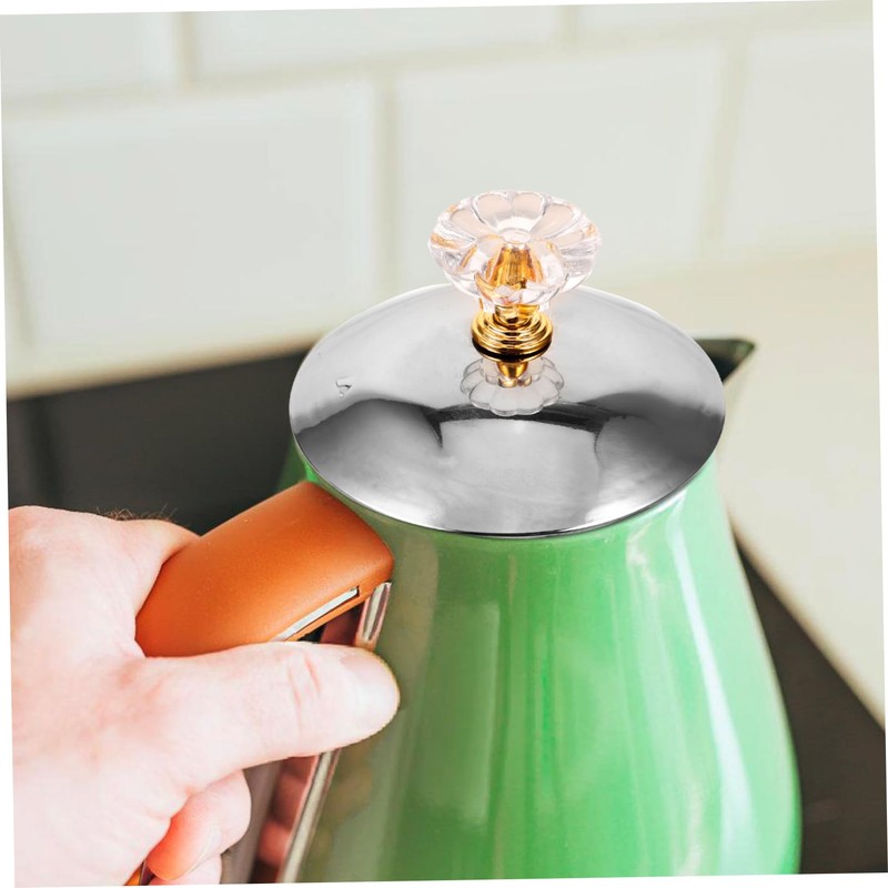 Zerodeko 4pcs Whistling Kettle Lid Heating Kettle Cover Hot Water