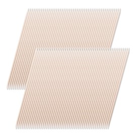 Elvia nail wood sticks, 200 pieces, orange / 엘비아 네일 우드스틱, 200개, 오렌지