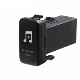 Timloon Módulo adaptador de música Bluetooth para coche, instalación de panel auxiliar para Toyota Hilux VIGO, Coaster, Corolla ex, Yaris, Reiz