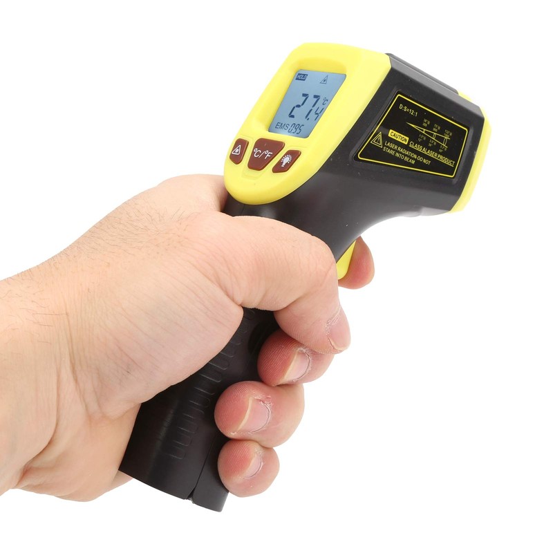 Infrared Thermometer, -50℃ to 600℃ Non Contact Digital Temperature Gun