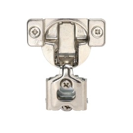 Rok Hardware 2 Pack Grass TEC 861 108 Degree 7/16" Overlay Self Close Press in Dowel Compact Cabinet Hinge 04728-16 45mm Screw Hole Pattern