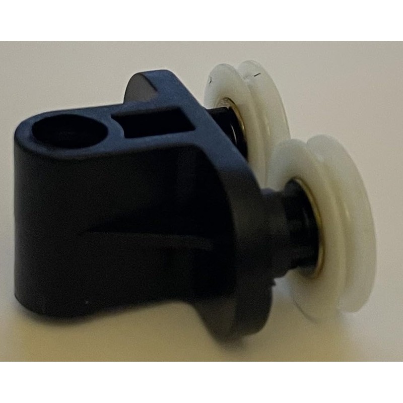 FilterMee Contura Round Shower Door Roller Assembly, 2.5 cm Diameter