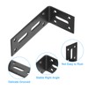 QUARKZMAN Adjustable L Corner Brackets, 4 Pieces 120 x 60