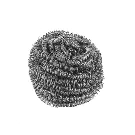 6 Pack Stainless Steel Sponges, Steel Wool Scrubber, Scrubbing Scouring Pad for Pots, Pans and Ovens Great for Kitchen, Bathroom, Outdoors by EcoQuality