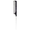 SalonChic Pin Tail Carbon Comb High Heat Resistant 9 -