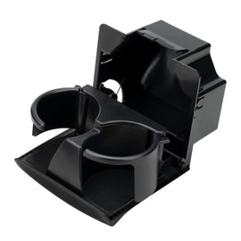 Instrument Panel Cup Holder Compatible with Nissan Titan 2004-2015 Rear Console Replacement Cup Holder 96967-9FD0B Rear Console Cup Holder Black