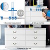 Cabinet Hardware Jig, Punch Locator Drill Guide,Wood Drilling Dowelling Guide