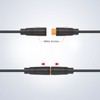 Hysmigor M8 3 Pin Mini Electrical Connector 26AWG IP65 Male