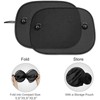 2 Pack Car Side Window Sunshades Universal Harmful UV Rays