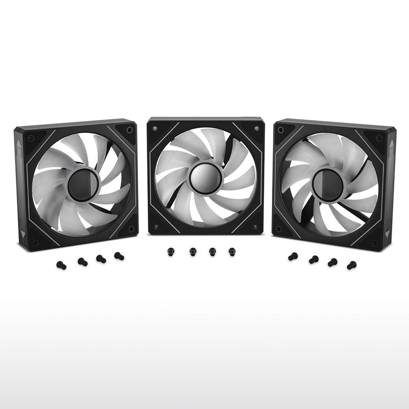 DARKROCK F120-3 in 1 120 mm Infinite Mirror Design Case