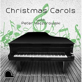 Christmas Carols - PianoDisc Compatible Player Piano Music on 3.5" DD 720k Floppy Disk