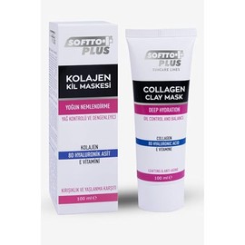 Softto+Plus Collagen Clay Mask Deep Hydration Feuchtigkeitsspendende Maske