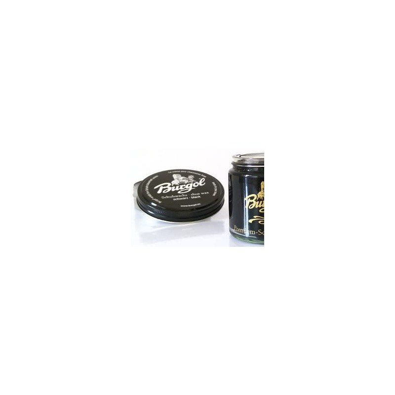 Burgol Shoe Wax - New Formula - Black -