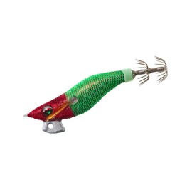 Daiwa Emeraldas Squid Metal Dropper Eg Type No. 2.5 Red-Red Green Lure