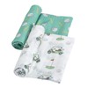 LollyBanks Swaddle Blanket 100% Cotton, 2 Pack Muslin Swaddle Blankets,