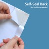 1000 PCS 7"x 10" Clear Self-Adhesive Packing List Envelopes -
