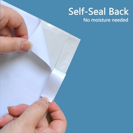 1000 PCS 7"x 10" Clear Self-Adhesive Packing List Envelopes - Plastic Shipping/Mailing Pouch Enclosed Bags for Packing Slips Invoice Label