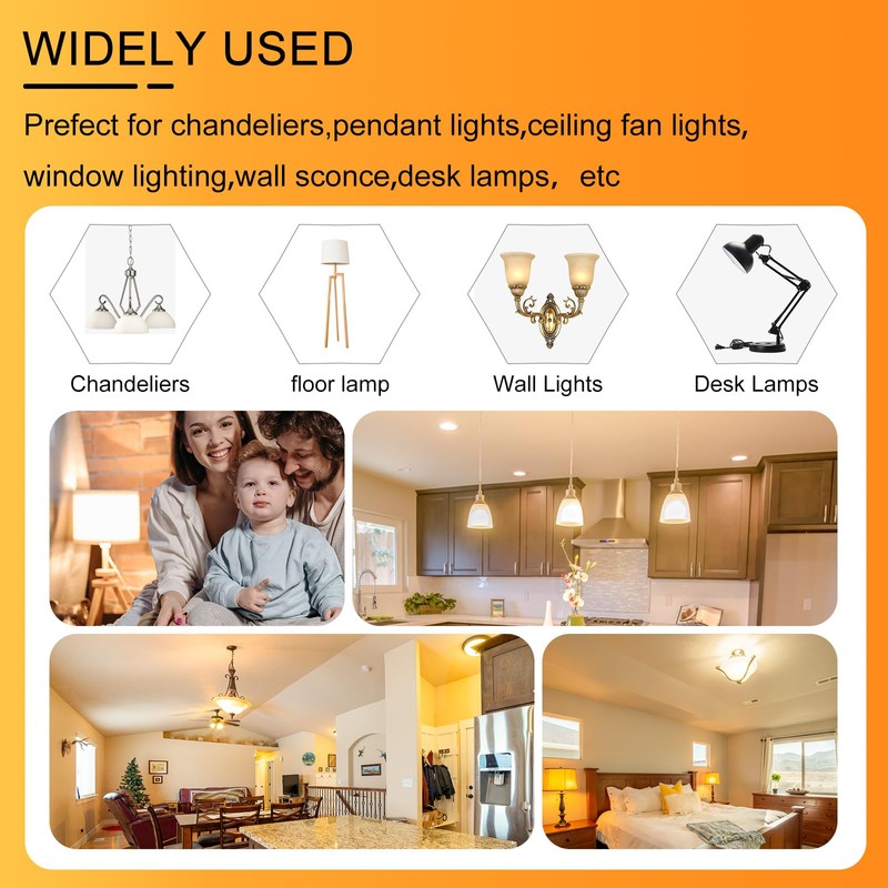 TZHILAN 15W E12 LED Corn Bulb, Dimmable E12 LED Bulbs