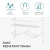 Zenna Home Rust Resistant Hanging Shower Caddy, Over the Shower
