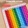 „ÄêJoyCat„ÄëMath Flash Cards & Pop Fidget Chart, Math Manipulatives Game