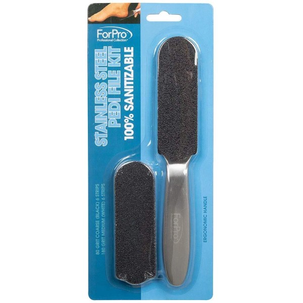 Does not apply Stainless Steel Pedi File Kit - 100%