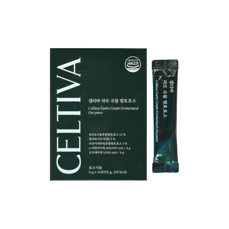 Seltiba 셀티바 파로 곡물 발효효소 인절미맛 14포 1개 / 써클