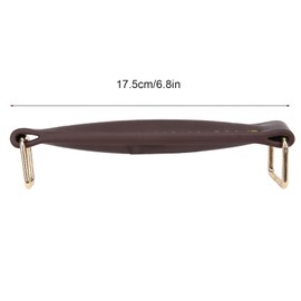 PU Leather Guitar Speaker Grip Internal Steel Amplifier Handle for Guitar Speakers (Brown)