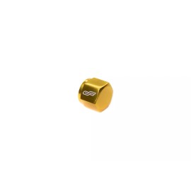 ColorFittings GOLD 10AN / 10 AN Cap, Plug, Blockoff w/ o-ring (Gold AN Fitting)