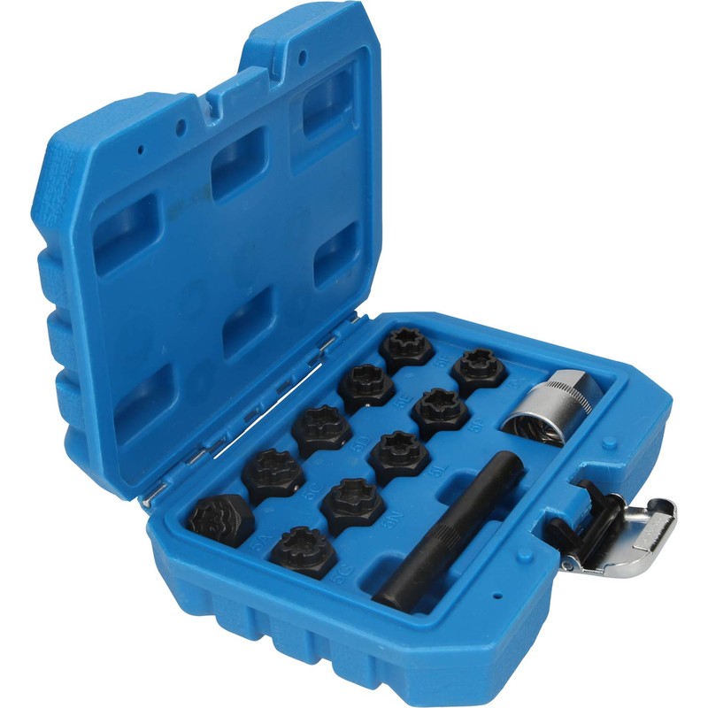 BRILLIANT TOOLS BT691210 Rim Lock Assortment for Mercedes 12 Pieces