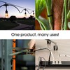 Power Gear 8-Inch Zip Ties, 100 Pack, Durable Nylon, Self-Locking,