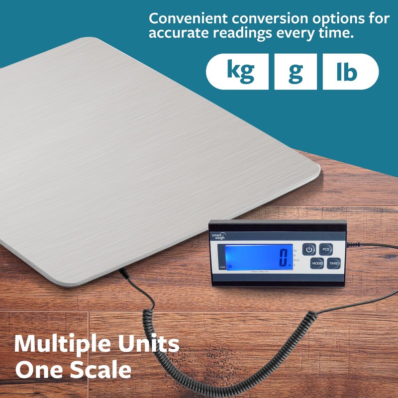 Smart Weigh Digital Postal Shipping Scale, 440 lb Capacity, 1