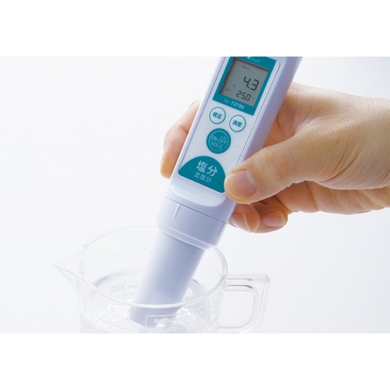 sinwa測定 Digital Salinity Meter, 72799 